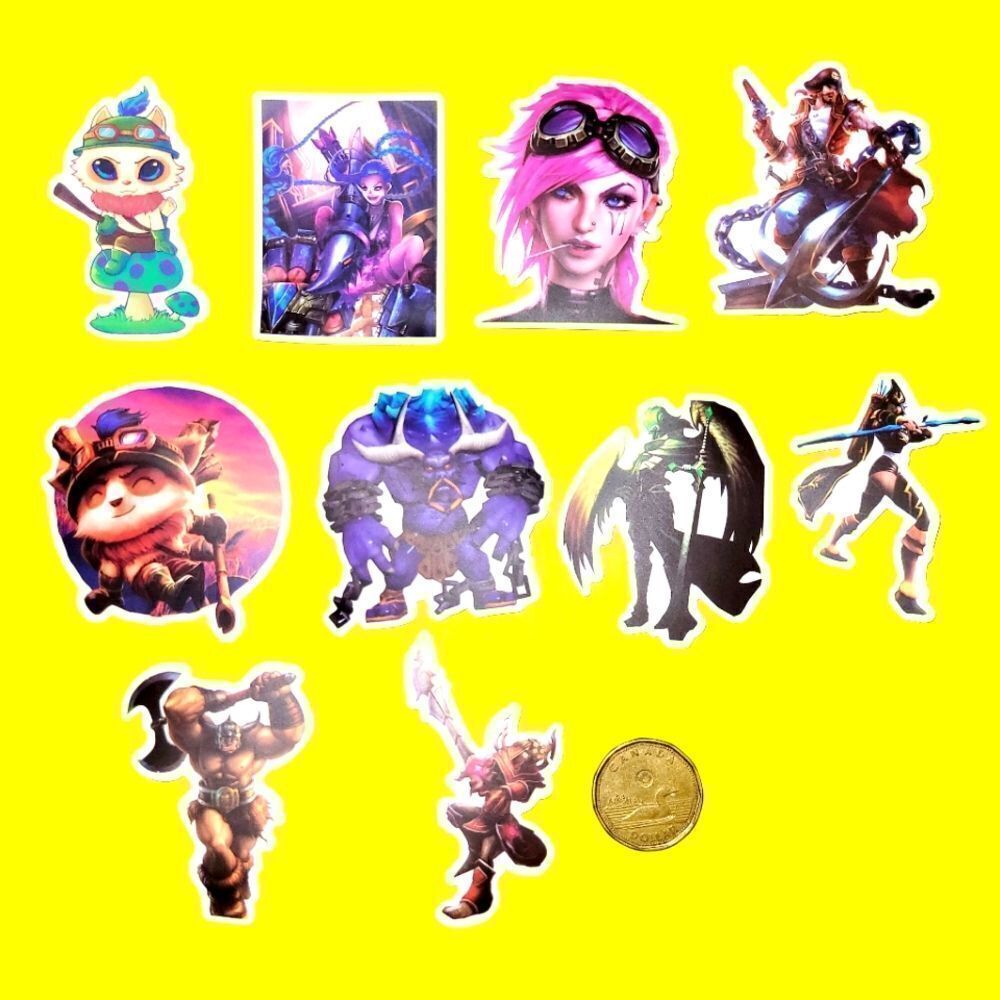 3/$20 Brand New 10x Waterproof Legend Stickers #1